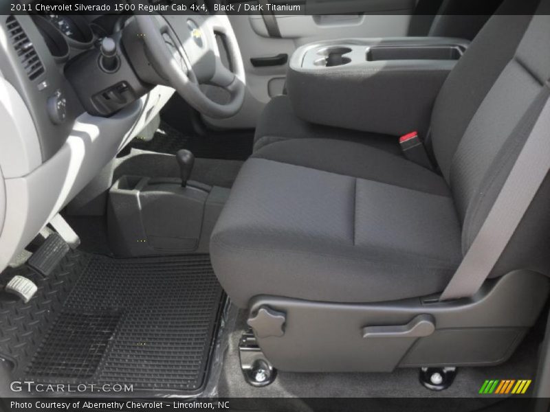 Black / Dark Titanium 2011 Chevrolet Silverado 1500 Regular Cab 4x4