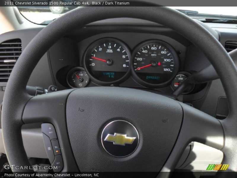 Black / Dark Titanium 2011 Chevrolet Silverado 1500 Regular Cab 4x4