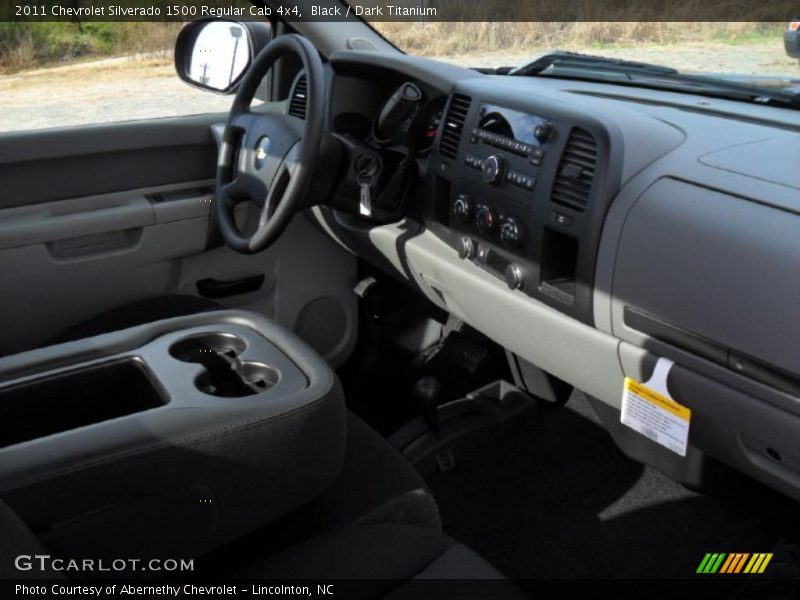 Black / Dark Titanium 2011 Chevrolet Silverado 1500 Regular Cab 4x4
