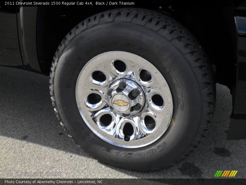 Black / Dark Titanium 2011 Chevrolet Silverado 1500 Regular Cab 4x4