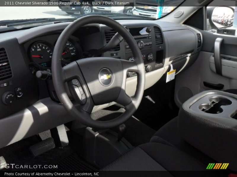 Black / Dark Titanium 2011 Chevrolet Silverado 1500 Regular Cab 4x4