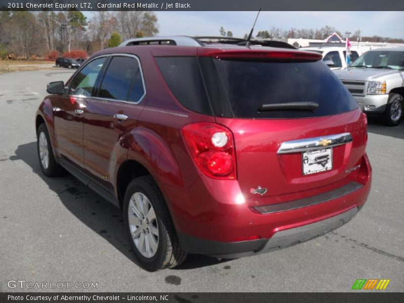 Cardinal Red Metallic / Jet Black 2011 Chevrolet Equinox LTZ