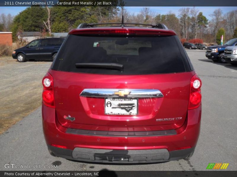 Cardinal Red Metallic / Jet Black 2011 Chevrolet Equinox LTZ