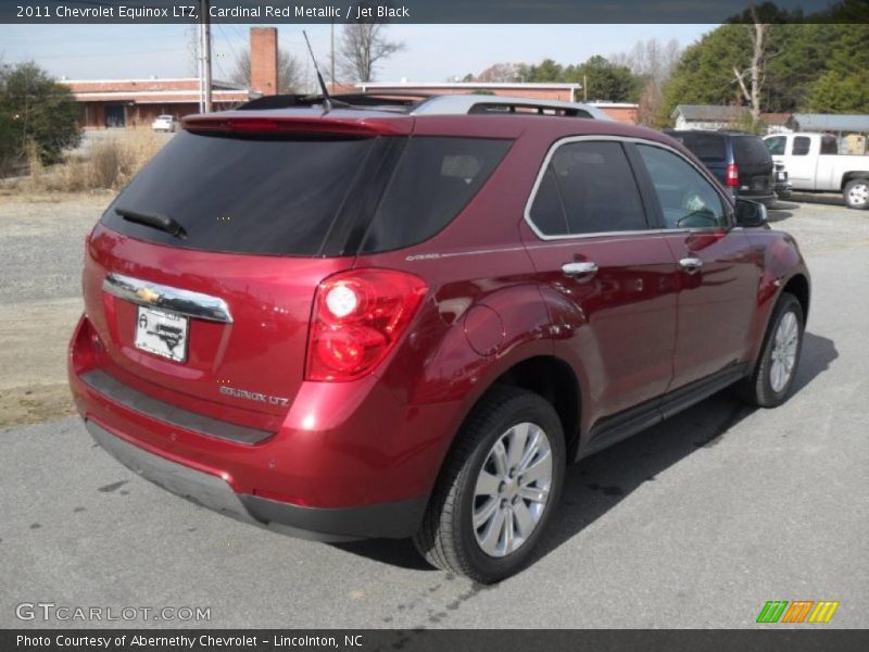 Cardinal Red Metallic / Jet Black 2011 Chevrolet Equinox LTZ