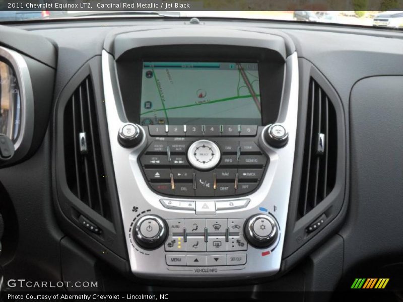 Navigation of 2011 Equinox LTZ