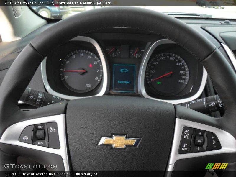 Cardinal Red Metallic / Jet Black 2011 Chevrolet Equinox LTZ