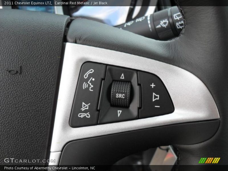 Cardinal Red Metallic / Jet Black 2011 Chevrolet Equinox LTZ