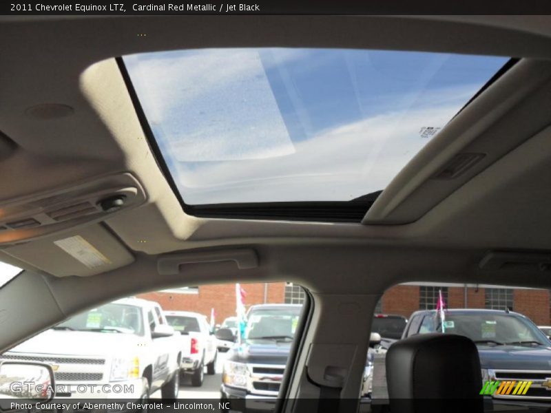 Sunroof of 2011 Equinox LTZ