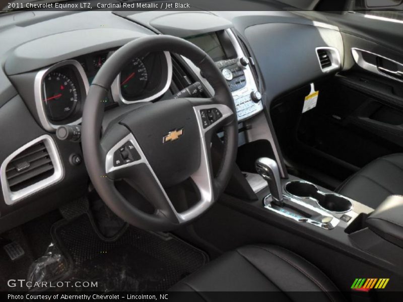 Jet Black Interior - 2011 Equinox LTZ 