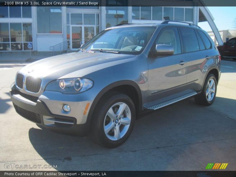 Space Grey Metallic / Sand Beige 2008 BMW X5 3.0si