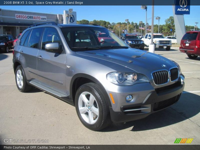 Space Grey Metallic / Sand Beige 2008 BMW X5 3.0si