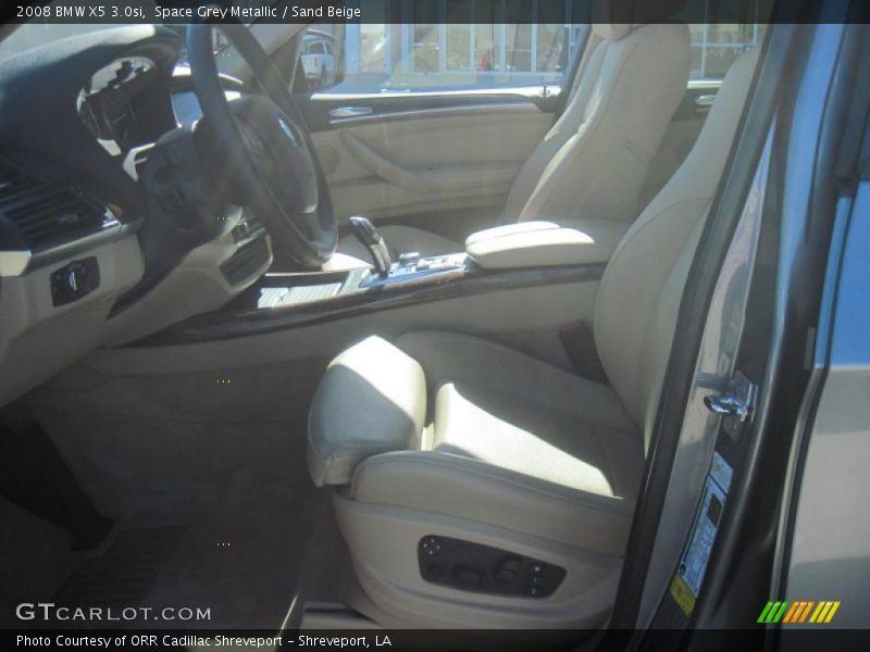 Space Grey Metallic / Sand Beige 2008 BMW X5 3.0si
