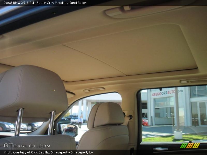 Space Grey Metallic / Sand Beige 2008 BMW X5 3.0si