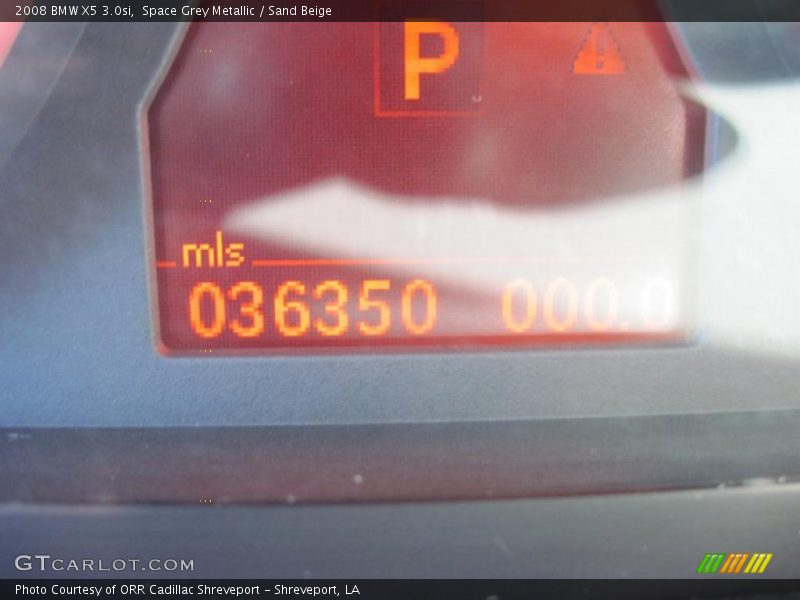 Space Grey Metallic / Sand Beige 2008 BMW X5 3.0si
