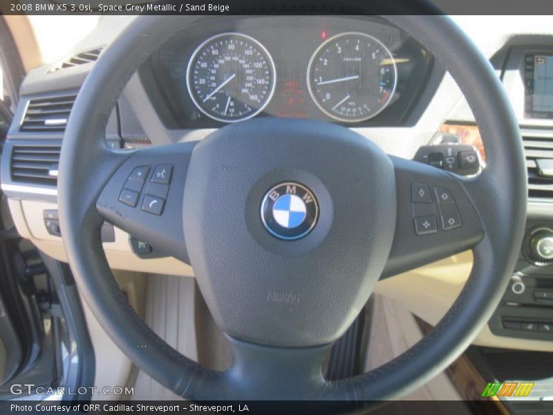 Space Grey Metallic / Sand Beige 2008 BMW X5 3.0si