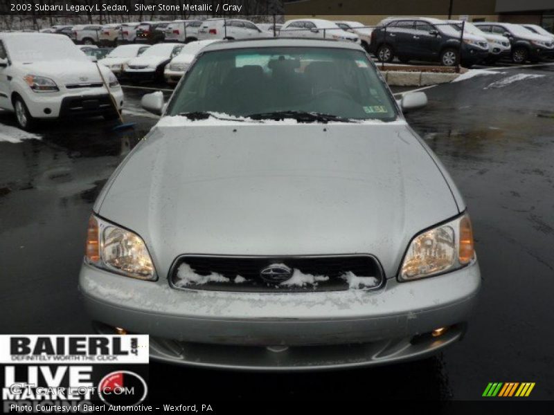 Silver Stone Metallic / Gray 2003 Subaru Legacy L Sedan