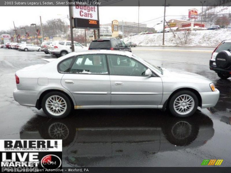 Silver Stone Metallic / Gray 2003 Subaru Legacy L Sedan