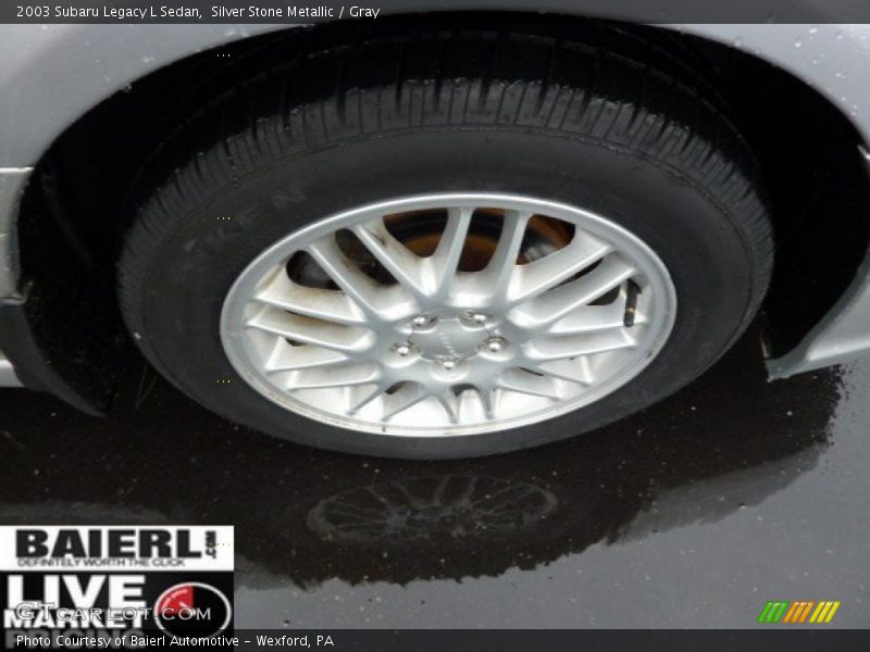 Silver Stone Metallic / Gray 2003 Subaru Legacy L Sedan
