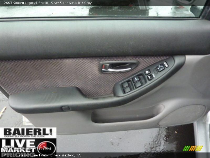 Silver Stone Metallic / Gray 2003 Subaru Legacy L Sedan