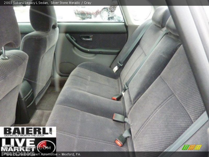 Silver Stone Metallic / Gray 2003 Subaru Legacy L Sedan