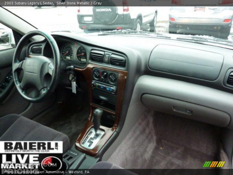 Silver Stone Metallic / Gray 2003 Subaru Legacy L Sedan