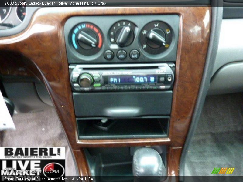 Silver Stone Metallic / Gray 2003 Subaru Legacy L Sedan