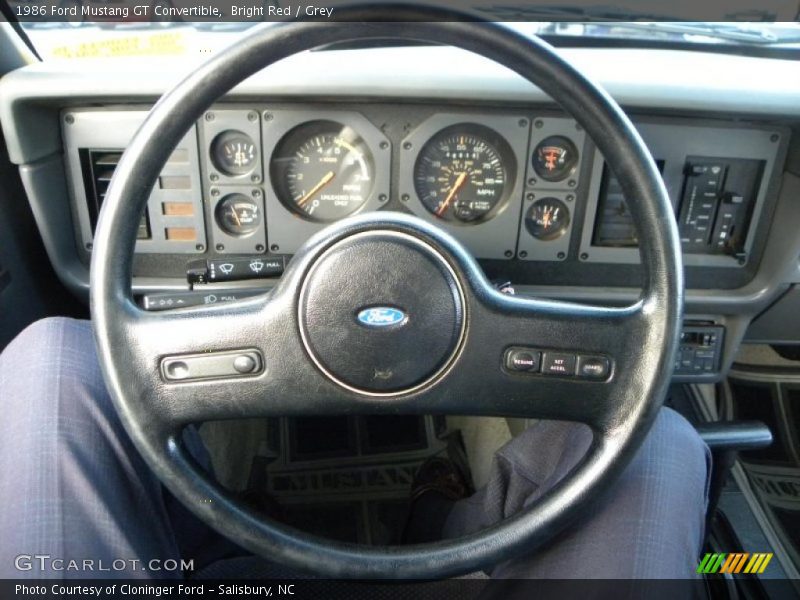  1986 Mustang GT Convertible Steering Wheel