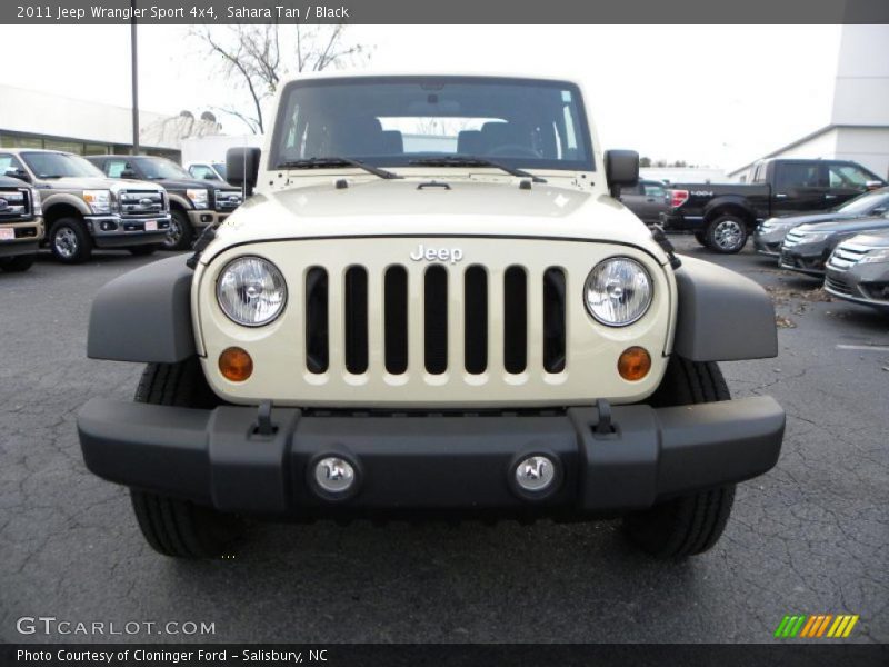 Sahara Tan / Black 2011 Jeep Wrangler Sport 4x4