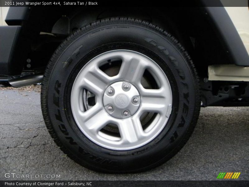 Sahara Tan / Black 2011 Jeep Wrangler Sport 4x4