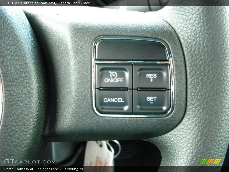Sahara Tan / Black 2011 Jeep Wrangler Sport 4x4