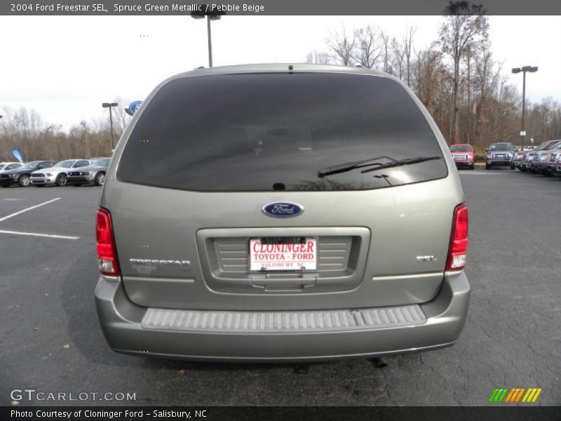 Spruce Green Metallic / Pebble Beige 2004 Ford Freestar SEL