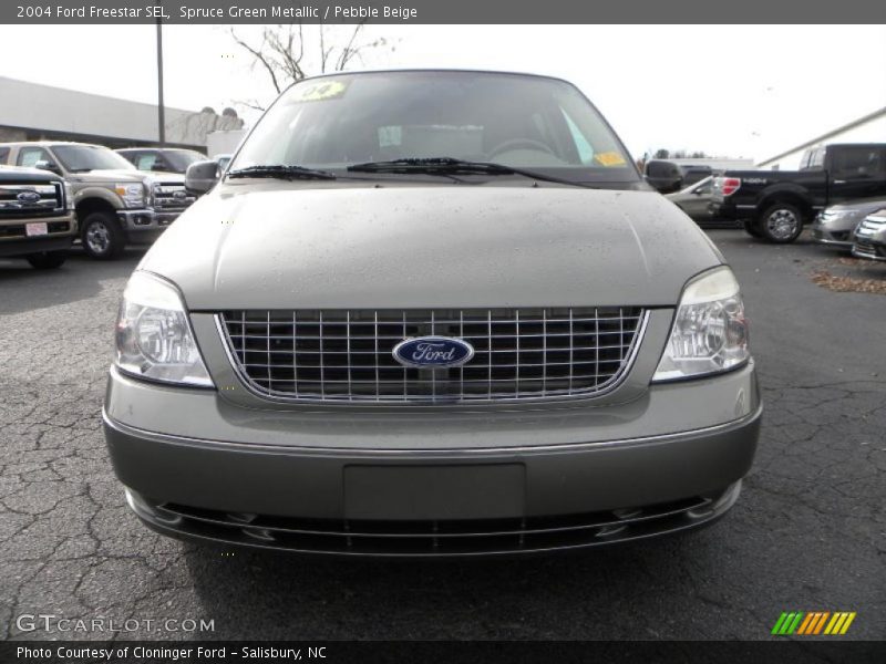 Spruce Green Metallic / Pebble Beige 2004 Ford Freestar SEL