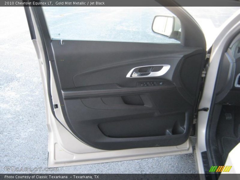 Gold Mist Metallic / Jet Black 2010 Chevrolet Equinox LT