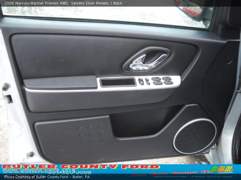 Satellite Silver Metallic / Black 2006 Mercury Mariner Premier 4WD