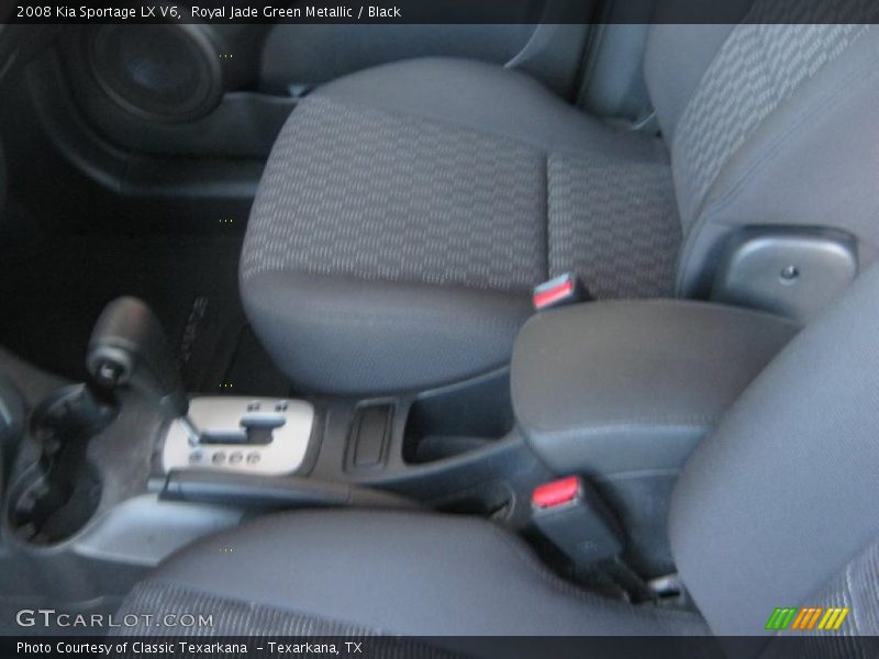 Royal Jade Green Metallic / Black 2008 Kia Sportage LX V6