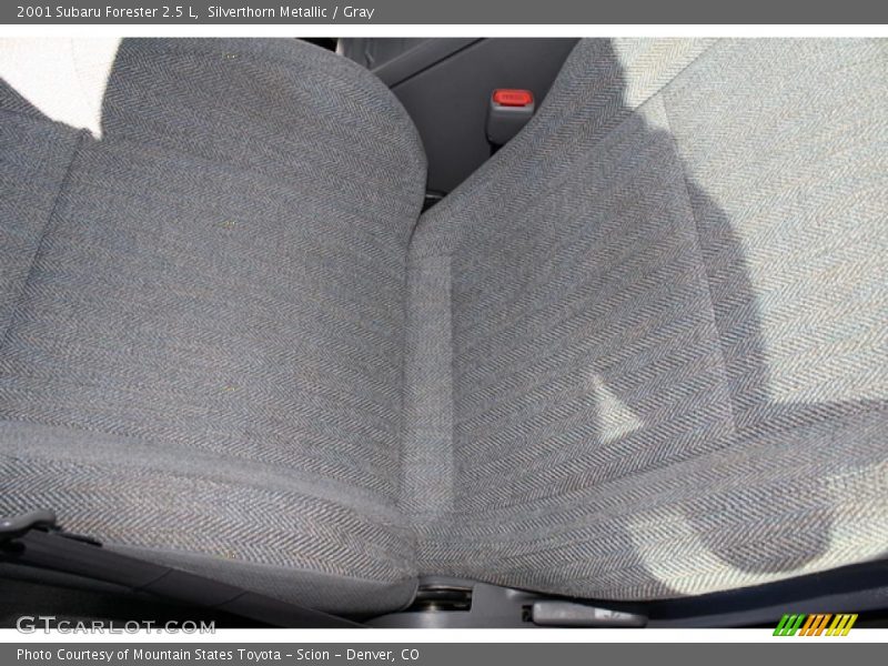 Silverthorn Metallic / Gray 2001 Subaru Forester 2.5 L