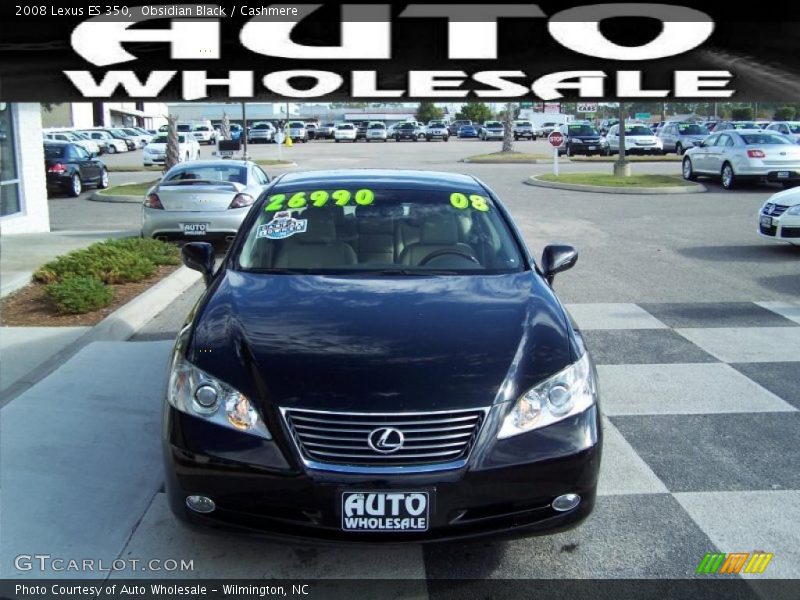 Obsidian Black / Cashmere 2008 Lexus ES 350