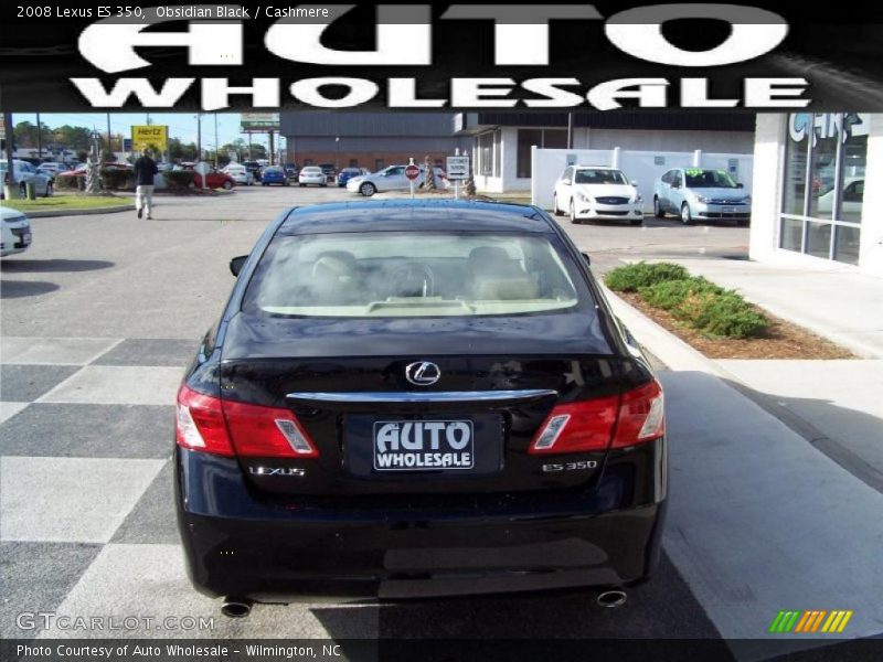 Obsidian Black / Cashmere 2008 Lexus ES 350