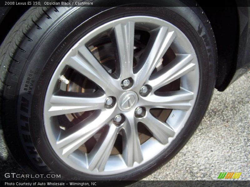 Obsidian Black / Cashmere 2008 Lexus ES 350