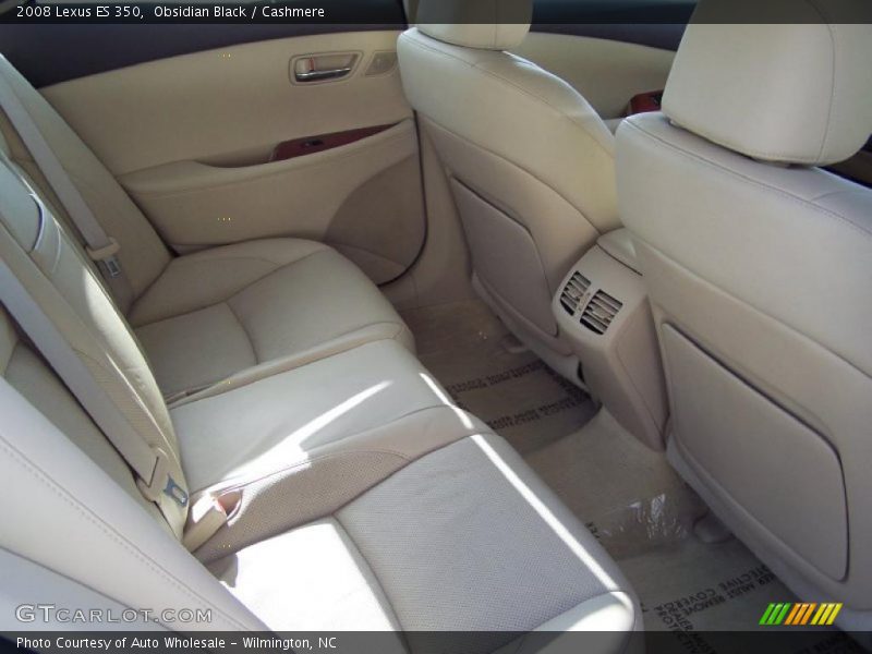 Obsidian Black / Cashmere 2008 Lexus ES 350