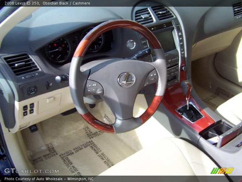 Obsidian Black / Cashmere 2008 Lexus ES 350