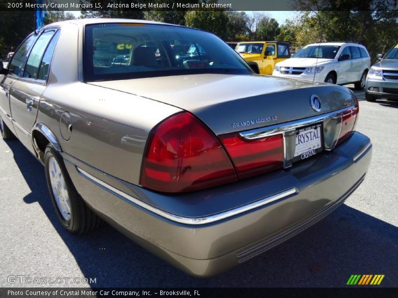Arizona Beige Metallic / Medium Parchment 2005 Mercury Grand Marquis LS