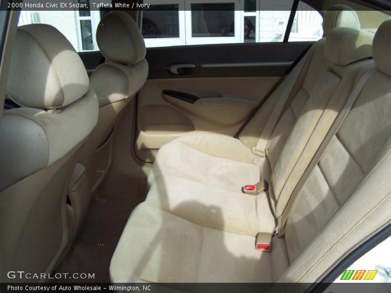 Taffeta White / Ivory 2008 Honda Civic EX Sedan