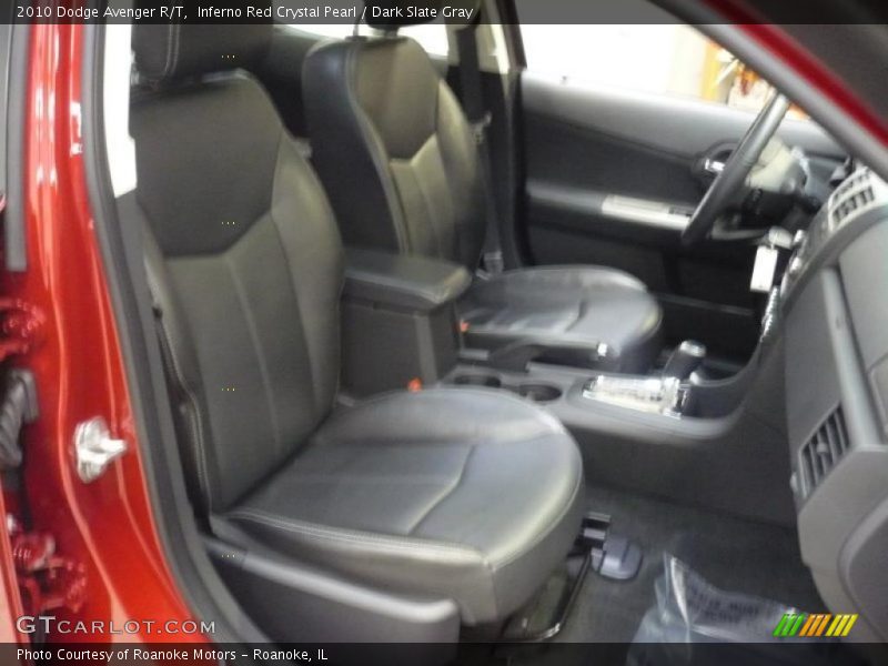 Inferno Red Crystal Pearl / Dark Slate Gray 2010 Dodge Avenger R/T