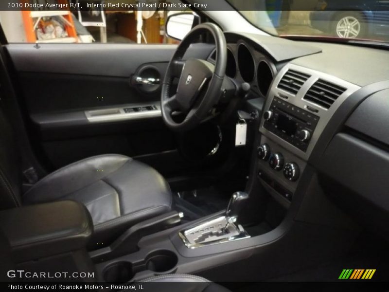 Inferno Red Crystal Pearl / Dark Slate Gray 2010 Dodge Avenger R/T