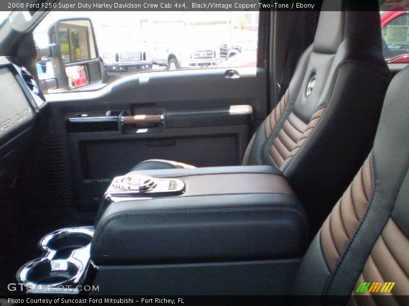 Black/Vintage Copper Two-Tone / Ebony 2008 Ford F250 Super Duty Harley Davidson Crew Cab 4x4