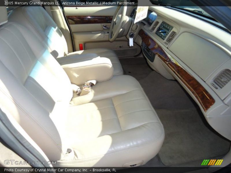 Arizona Beige Metallic / Medium Parchment 2005 Mercury Grand Marquis LS