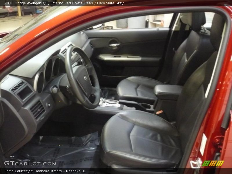 Inferno Red Crystal Pearl / Dark Slate Gray 2010 Dodge Avenger R/T