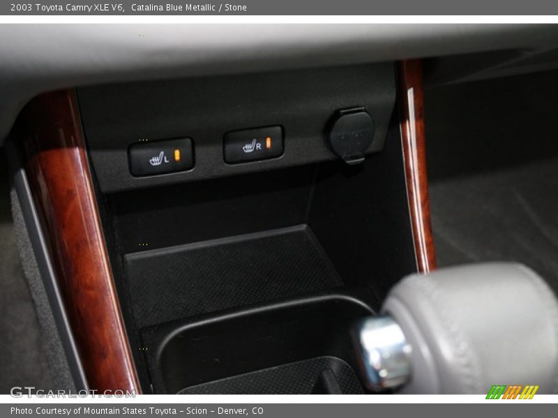 Catalina Blue Metallic / Stone 2003 Toyota Camry XLE V6