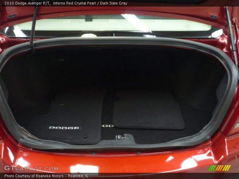 Inferno Red Crystal Pearl / Dark Slate Gray 2010 Dodge Avenger R/T